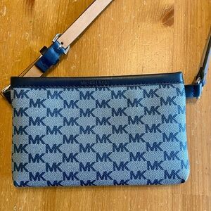 Michael Kors Jacquard mini shoulder bag.  BRAND NEW, never used.